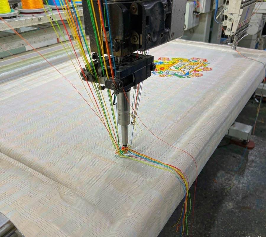 Embroidery machines