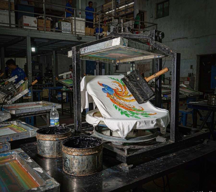 Printing station