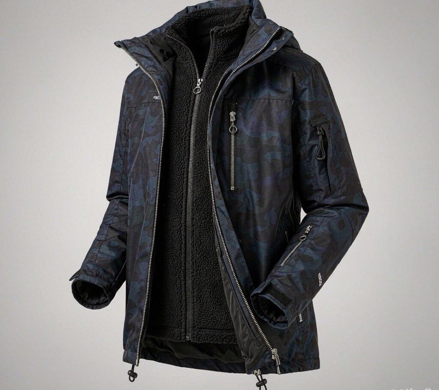 3-in-1 hiking jacket